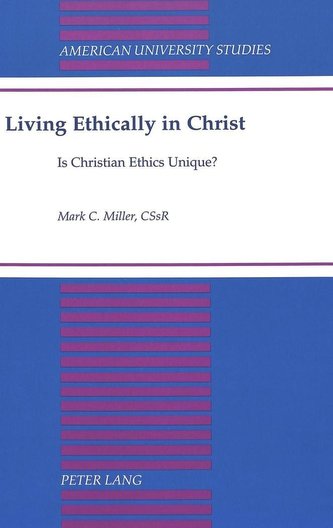 Living Ethically in Christ