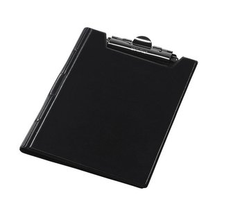 Deska z klipem A4 winyl czarna