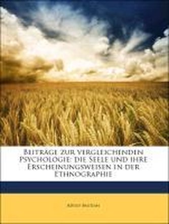 Beiträge zur vergleichenden Psychologie: die Seele und ihre Erscheinungsweisen in der Ethnographie