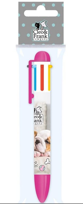 Długopis 6 kolorów Cleo i Frank 23 DERFORM