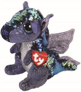 Beanie Boos Kate - Cekinowy Smok 15cm