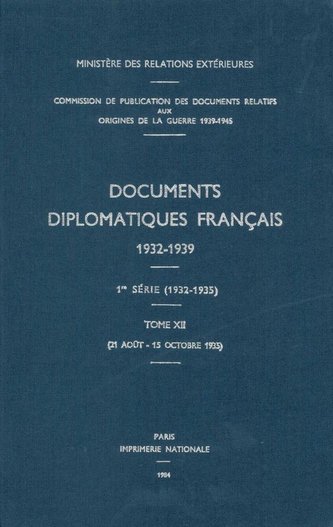 Documents diplomatiques français
