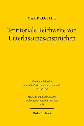 Territoriale Reichweite von Unterlassungsansprüchen