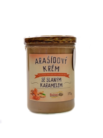 Božské oříšky - Arašídový krém se slaným karamelem 390 g