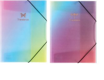 Teczka na gumkę A4 glitter rainbow mix 88304