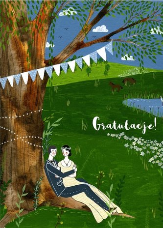 Karnet 118x163 Ślub - Love 3