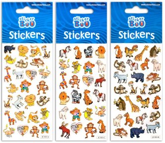 Naklejki Sticker BOO silver mini