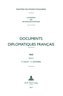Documents diplomatiques français