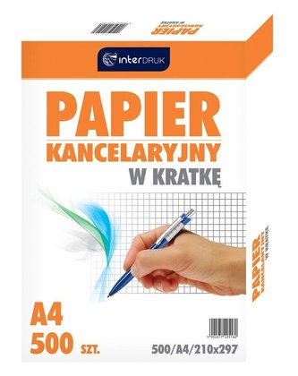 Papier kancelaryjny A4/500K kratka Papier kancelaryjny A4/500K kratka