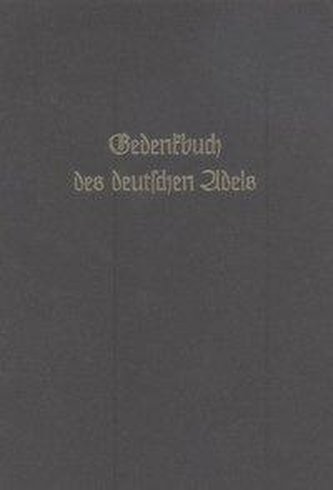 Gedenkbuch des deutschen Adels