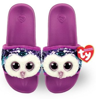 Ty Fashion cekinowe kapcie - Sowa rozm.L