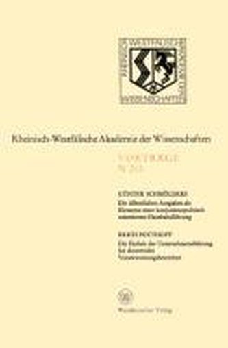 Die öffentlichen Ausgaben als Elemente einer konjunkturpolitisch orientierten Haushaltsführung. Die Einheit der Unternehmensführ