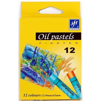 Pastele olejne 12 kolorów