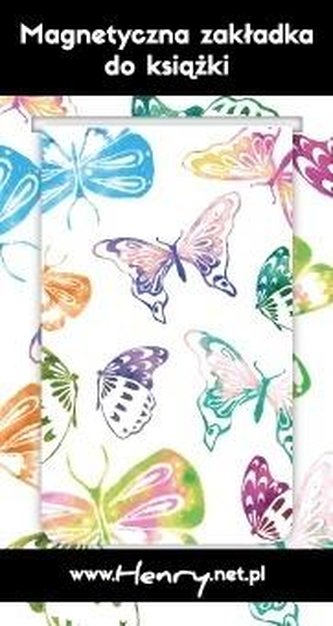 Zakładka magnetyczna - Motyle
