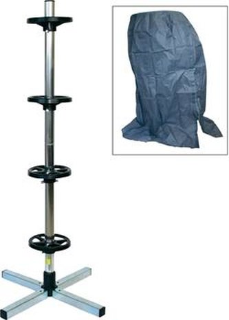 Stojan na pneumatiky do max. šířky 225mm s potahem Stojan na pneumatiky do max. šířky 225mm s potahem