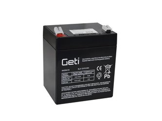 Baterie olověná 12V   5.0Ah Geti