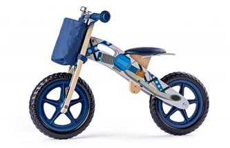 Odrážedlo Woody motorka, modrá
