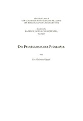 Die Prostagmata der Ptolemäer