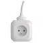 Rozbočovací kostka s prodl. přívodem – 4 zás. + 2× USB, 1,9m