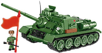 Stavebnice COBI II WW SU 100, 655 kostek, 1 f