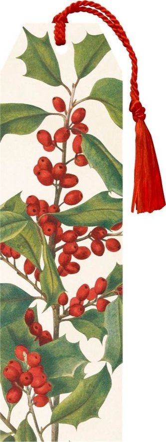 Zakładka 72 ze wstążką Ostrokrzew