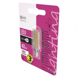LED žárovka Classic JC A++ 4,5W E14 neutrální bílá