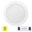 LED panel TRIAK 224mm, kruhový přisazený bílý, 18W neut. b.