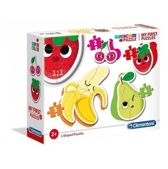 Moje první puzzle Ovoce 4v1