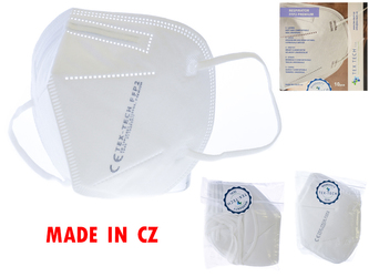 Respirátor CZ FFP2 Premium 10ks v krabičce