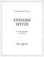 Einsame Spitze