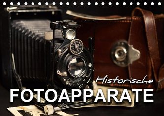 Historische Fotoapparate (Tischkalender 2021 DIN A5 quer)