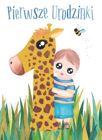 Karnet B6 Urodziny - Roczek chłopca