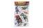 Samolepky na zeď dinosaurus  XXL 3D v sáčku 38x63cm