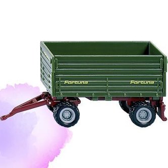 Siku 10 - Przyczepa dwuosiowa S1077 Siku 10 - Przyczepa dwuosiowa S1077