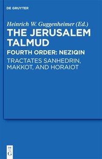 Tractates Sanhedrin, Makkot, and Horaiot