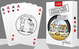 Karty - Mleczko 14907 55 listków TREFL