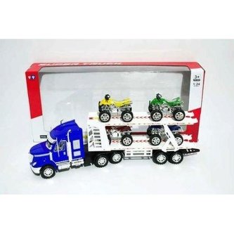 Laweta z napędem + 4 quady