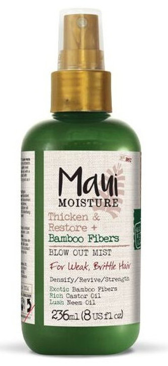 MAUI MAUI posilující sprej pro slabé vlasy + bambusové vlákno 236 ml