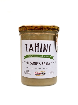 Božské oříšky - 100% tahini sezamová pasta 390 g