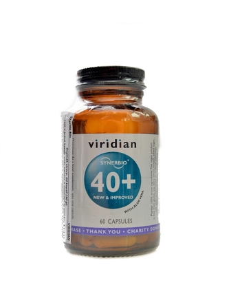 Viridian - Synerbio 40+ 60 kapslí Viridian - Synerbio 40+ 60 kapslí