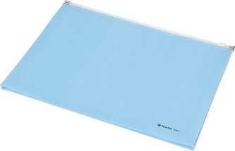 Koperta Focus C4604 A4 z suwakiem niebieska