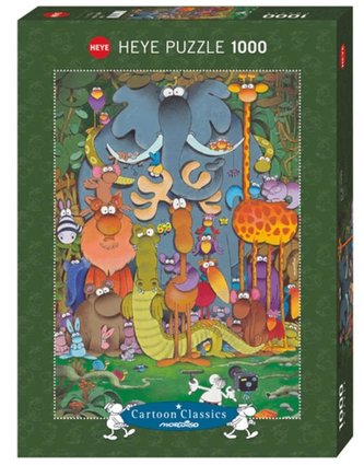 Puzzle 1000 Fotograf, Mordillo