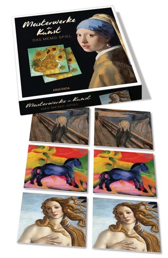 Meisterwerke der Kunst - Das Memo-Spiel