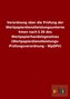 Verordnung über die Prüfung der Wertpapierdienstleistungsunternehmen nach § 36 des Wertpapierhandelsgesetzes (Wertpapierdienstle