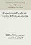 Experimental Studies in Equine Infectious Anemia