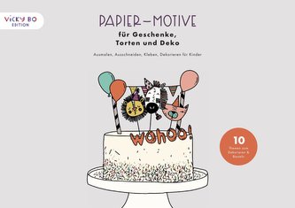 Papier-Motive für Geschenke, Torten und Deko