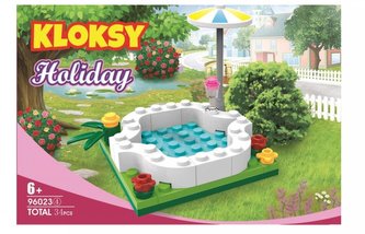 Klocki Kloksy Wczasowiczka 34 elementy