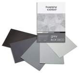 Blok A5/20K Deco Grey 170g HAPPY COLOR