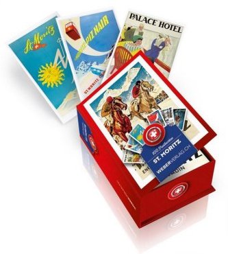 St. Moritz, Postkartenbox