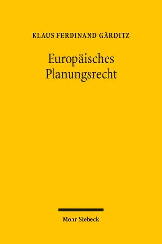 Europäisches Planungsrecht